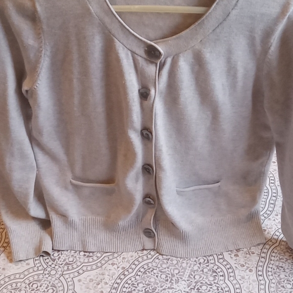 J Jill short button down cardigan - Picture 3 of 15